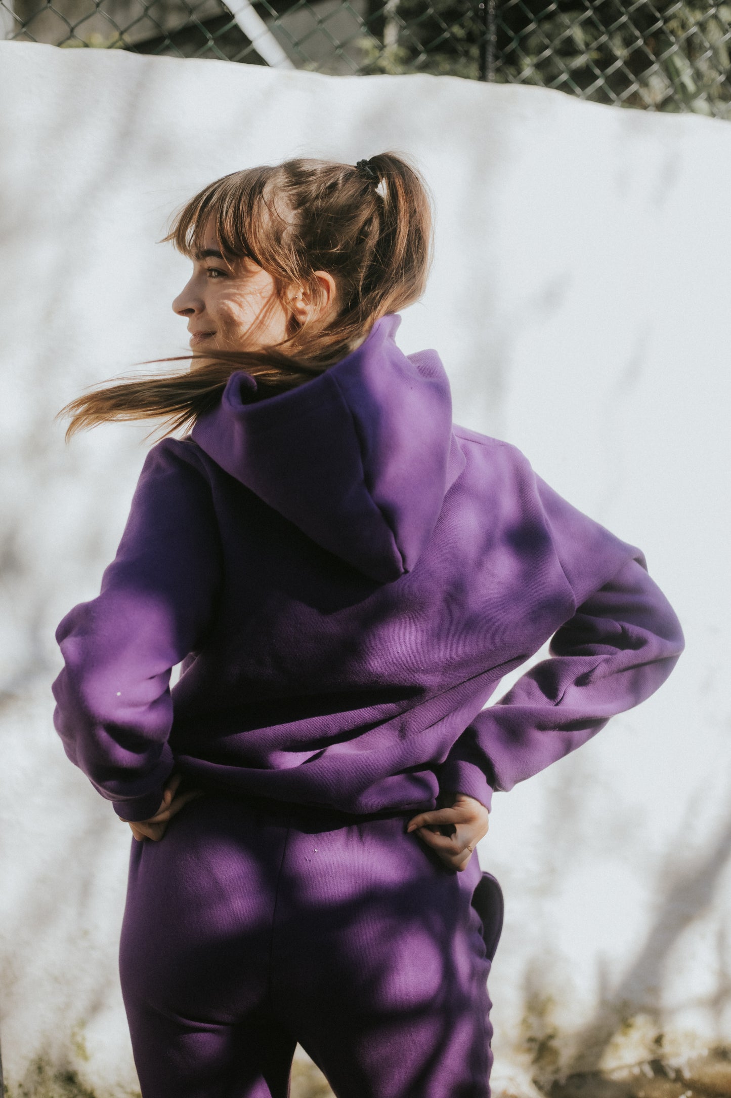 TRACKSUIT «WOMEN OF GOD» ROXO