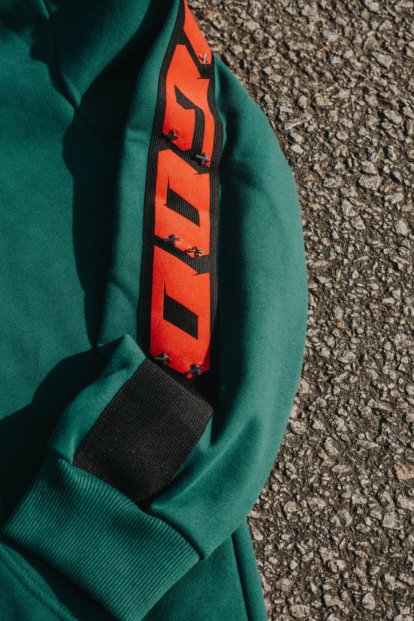 hoodie green reflector