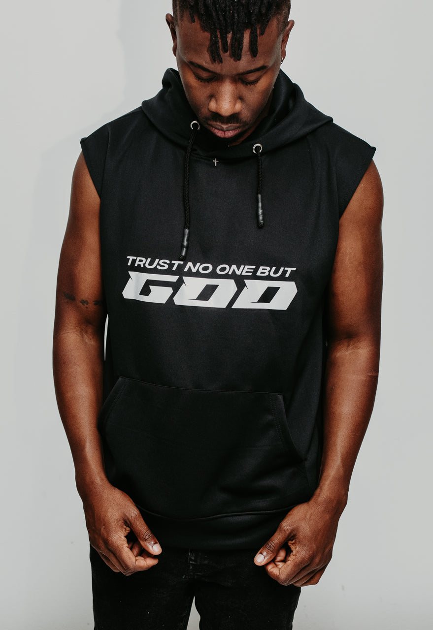 TANK TOP «TRUST NO ONE» AZUL